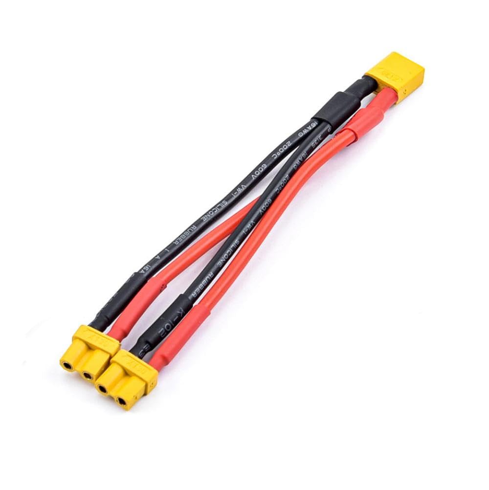 XT30 1 Male to 2 Female Parallel Wire 18AWG C3599