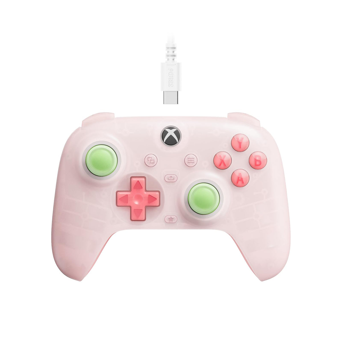 Wired Controller with RGB Lighting, Hall Effect Joysticks and Triggers, Translucent Pink A968575