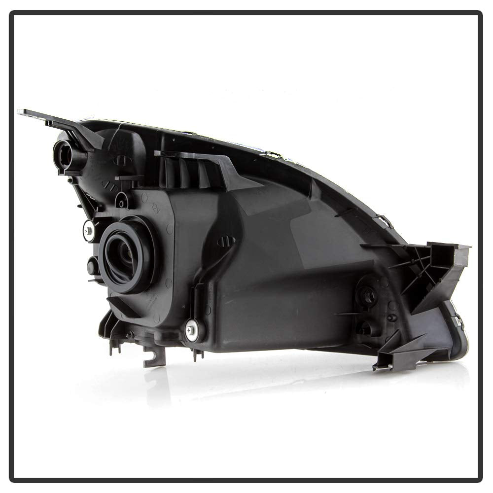 2002-2004 Honda CRV Black Housing Headlights Driver & Passenger Z685479