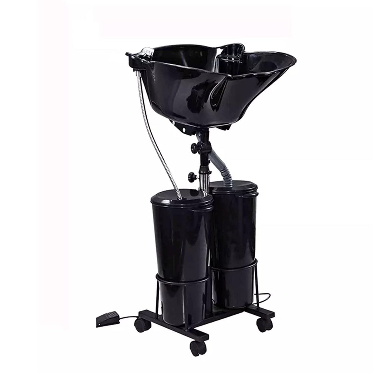 Electric Adjustable Plastic Shampoo Basin with 2 Water Tanks X803