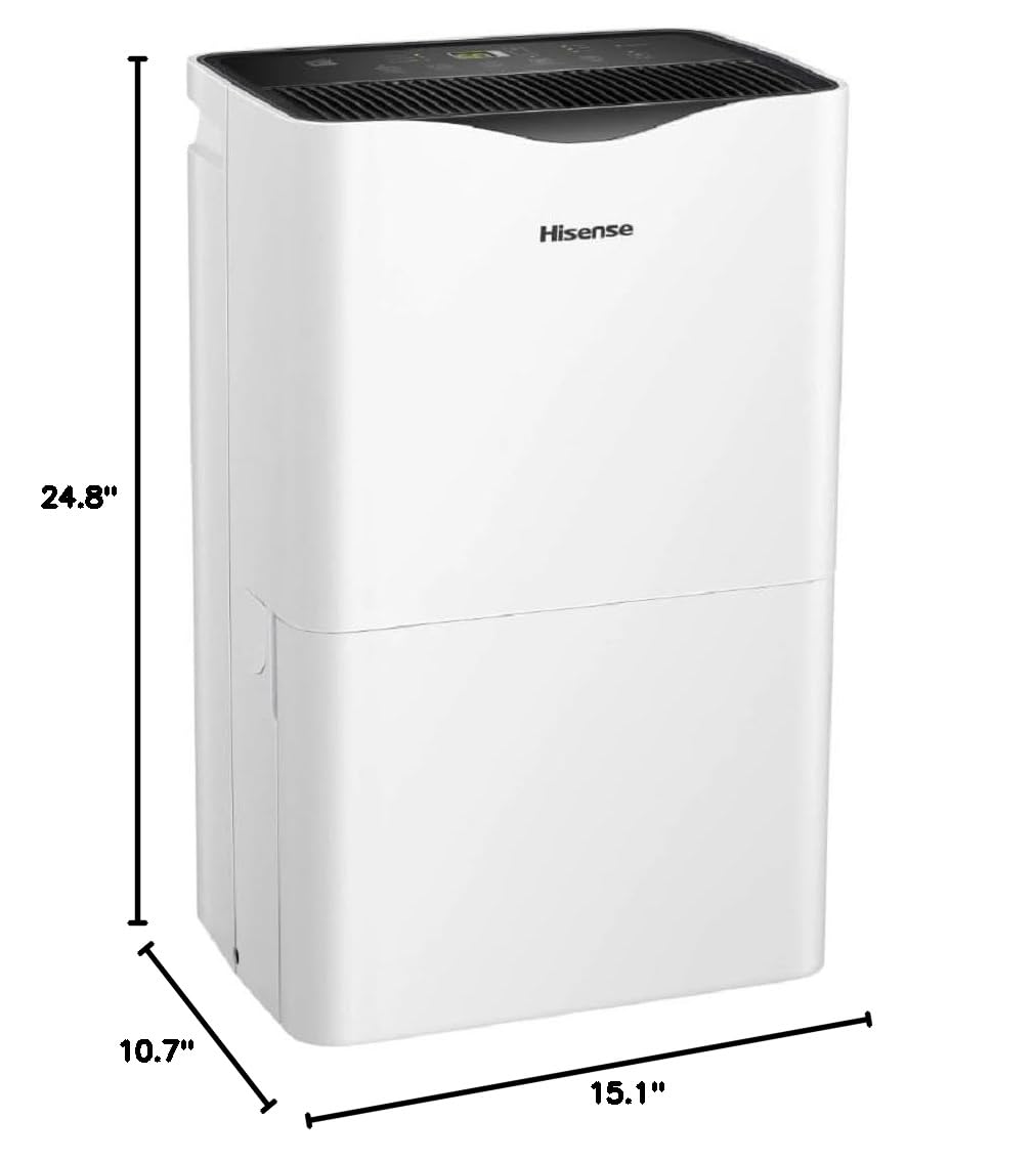 50 Pint Dehumidifier with Slide-out Bucket V2861