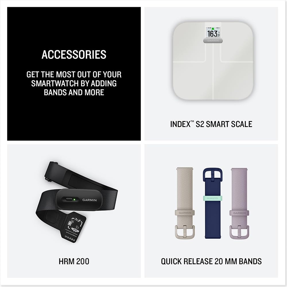Black GPS Smartwatch with Silicone Band G48334