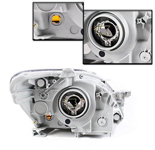 Black Headlights Lamps A8848