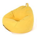 Yellow Washable Bean Bag Chair Cover T812086