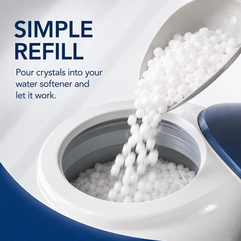 Water Softener Salt Crystals 40 lb 3 Pack A416