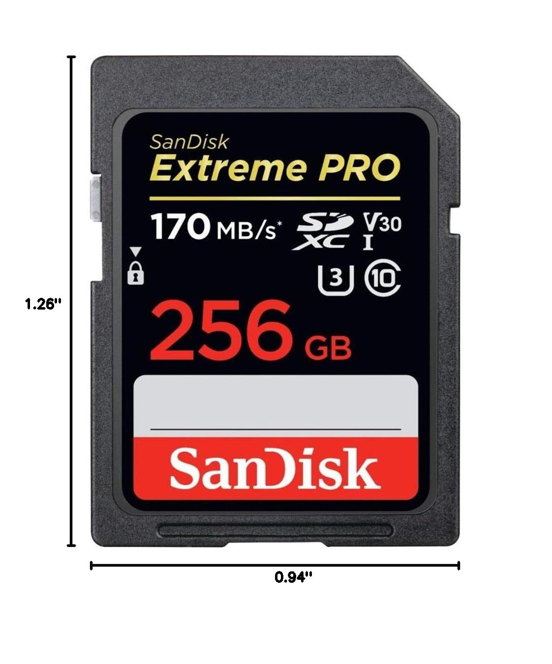 256GB SDXC UHS-I SD Card N99590