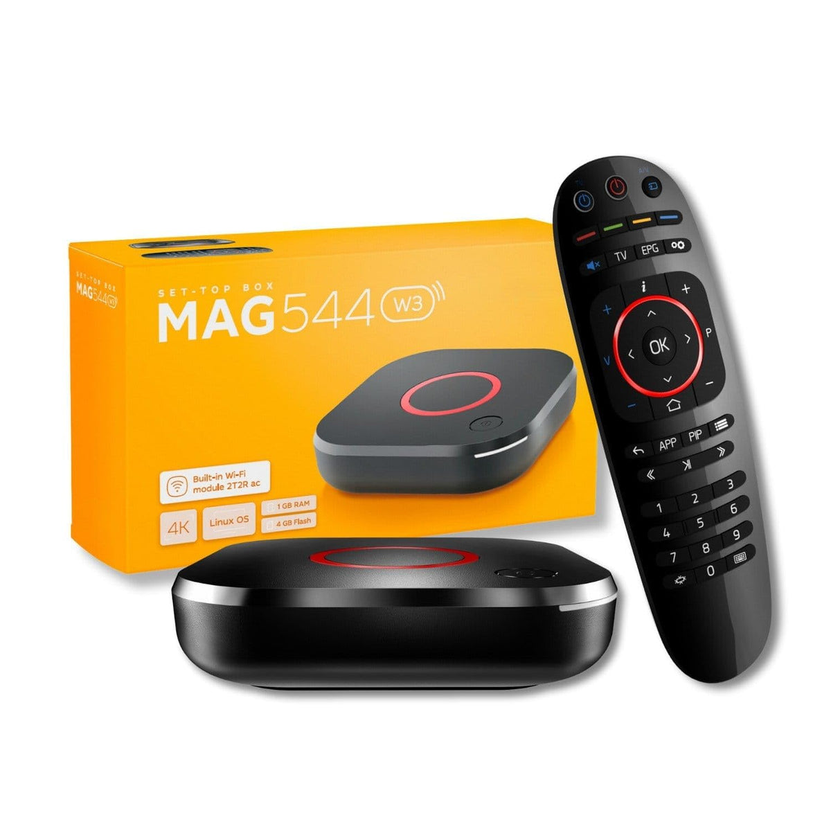 4K HDR TV Streaming Device with 1GB DDR4 RAM 4GB Flash Memory Dual-Band WiFi H691
