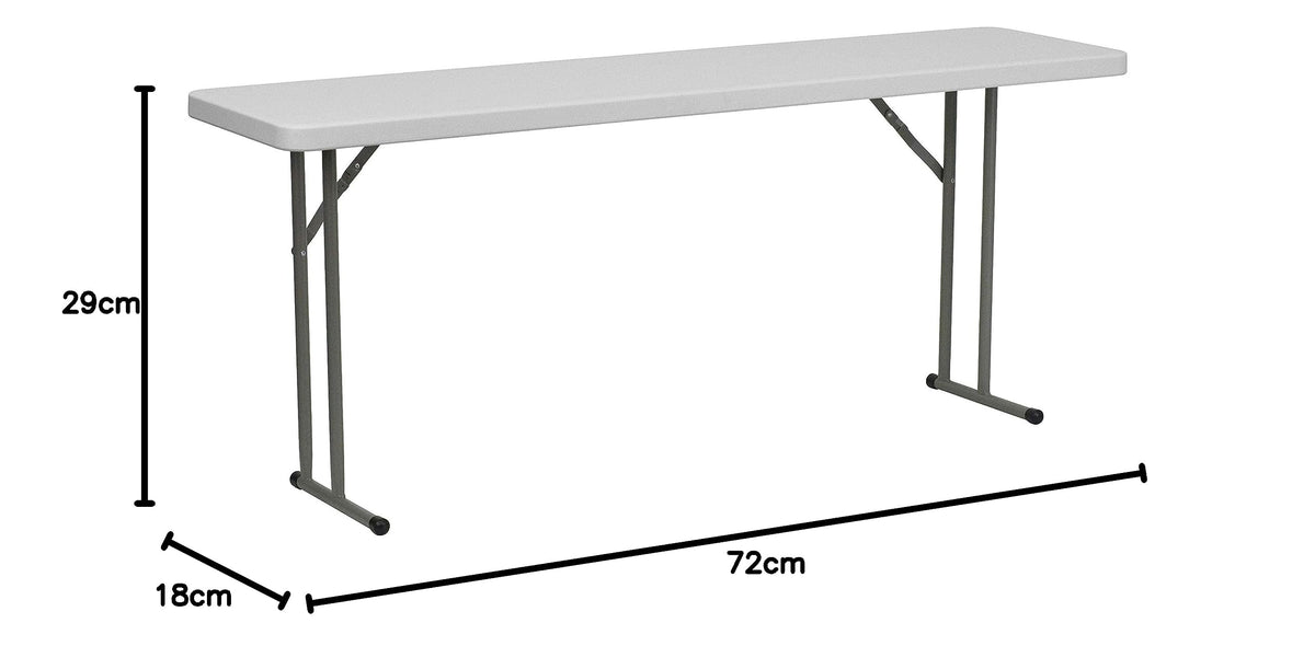 6-Foot Granite White Training Table V75382