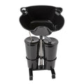 Portable Height-Adjustable Shampoo Basin with 2 Water Buckets G328