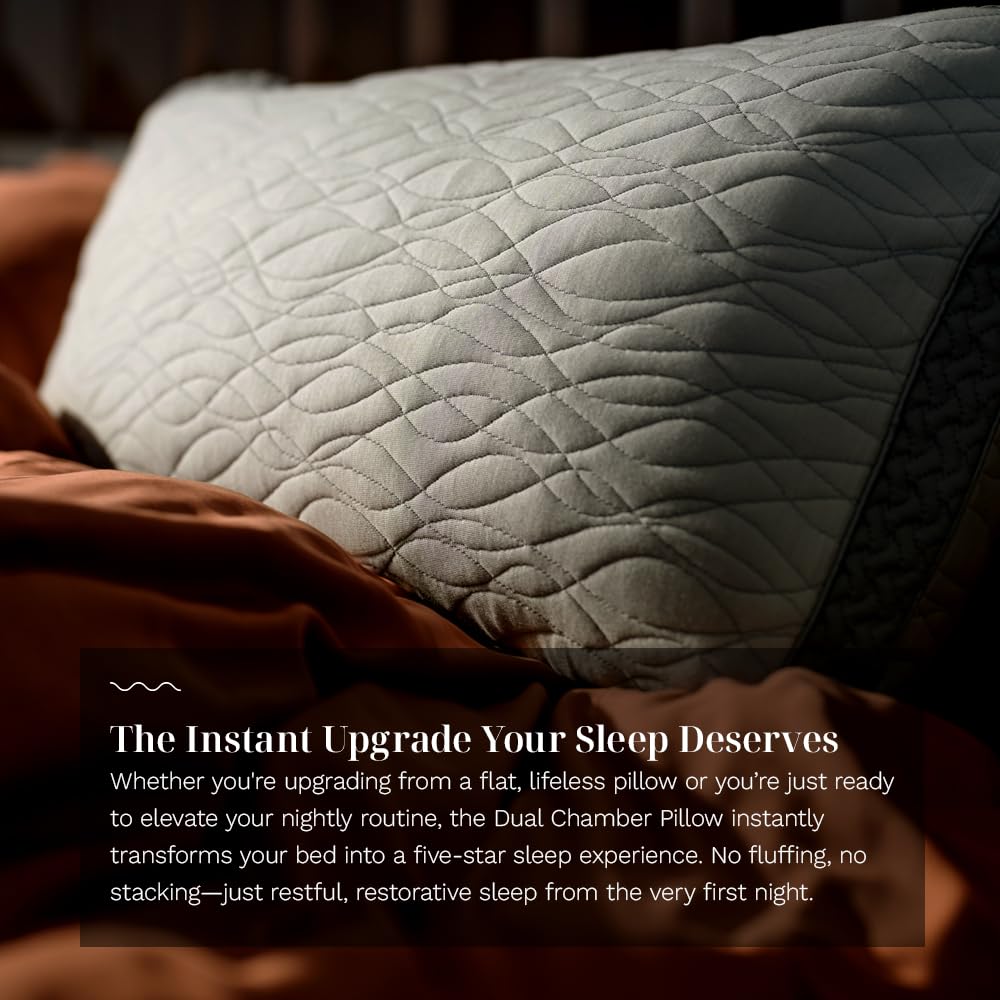 King Dual Chamber Pillow 2-Pack V92359