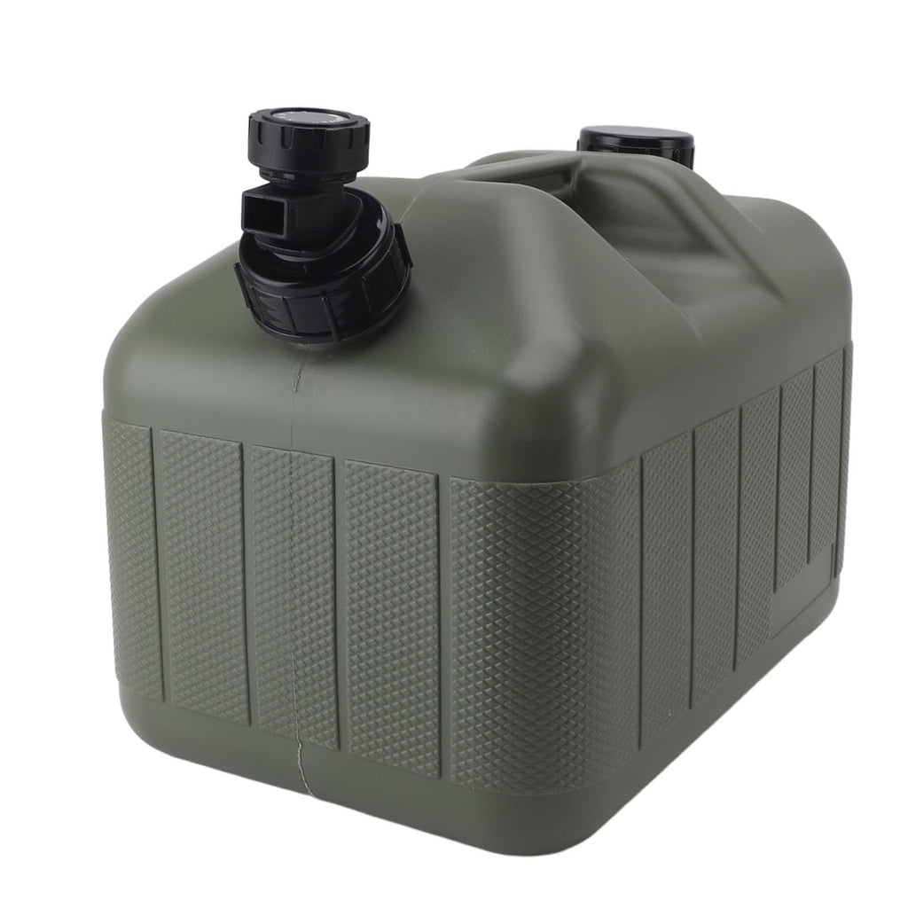 Portable 10L Green Water Storage Jug with Faucet K157870