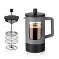 21 oz Heat-resistant Borosilicate Glass French Press Coffee Maker D206