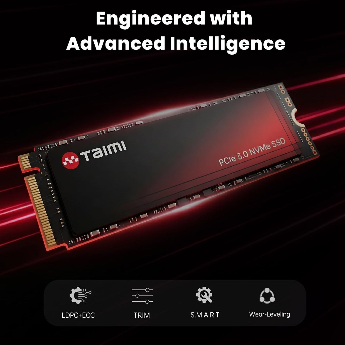 512GB NVMe M.2 2280 Solid State Drive E365
