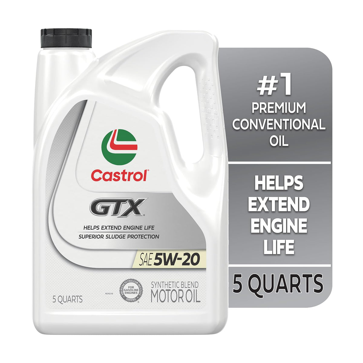 5W-20 Synthetic Blend Motor Oil, 5 Quarts R480651