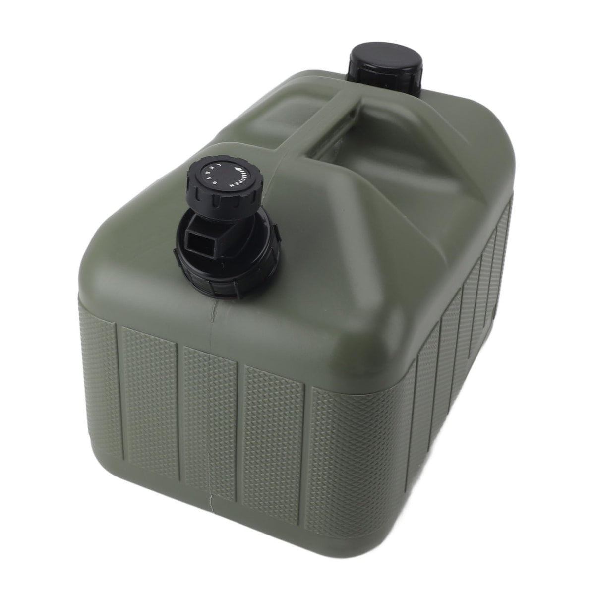 Portable 10L Green Water Storage Jug with Faucet K157870