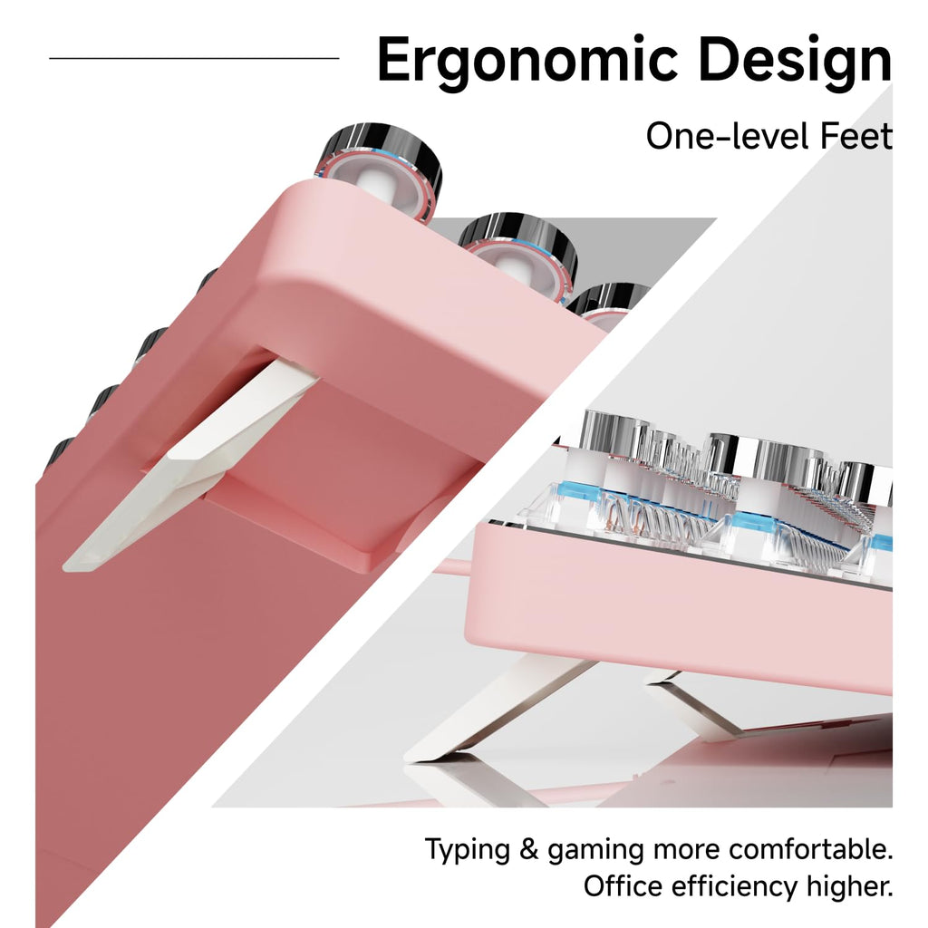 Wired Mechanical Keyboard with White Backlit P541489