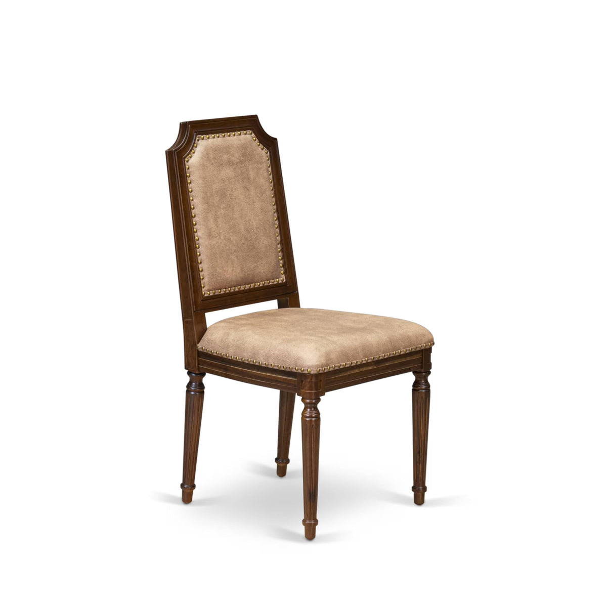 9 Piece Dining Table and 8 Beige Polyester Fabric Chairs T119330