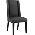 Black Vegan Leather Dining Side Chair G1919