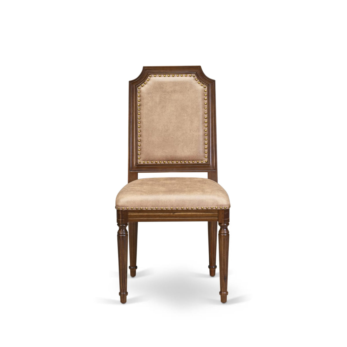 9 Piece Dining Table and 8 Beige Polyester Fabric Chairs T119330