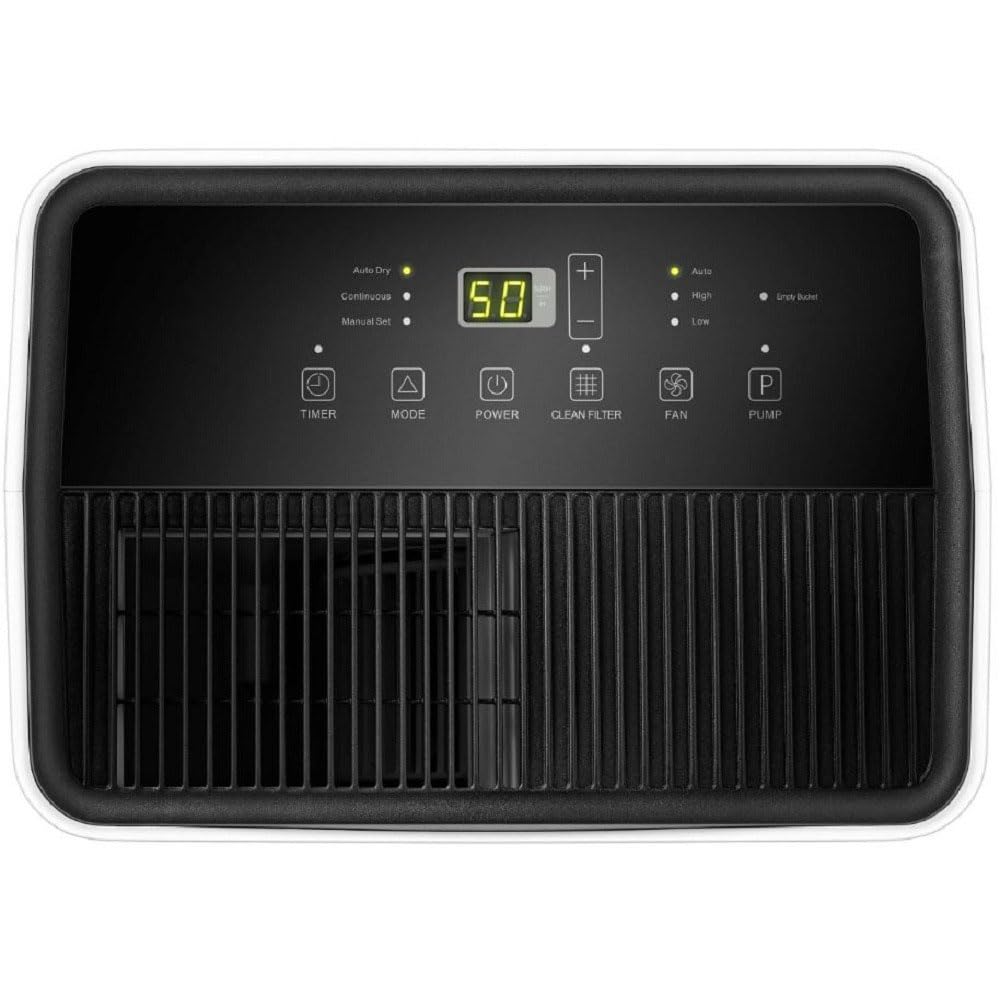 50 Pint Dehumidifier with Slide-out Bucket V2861
