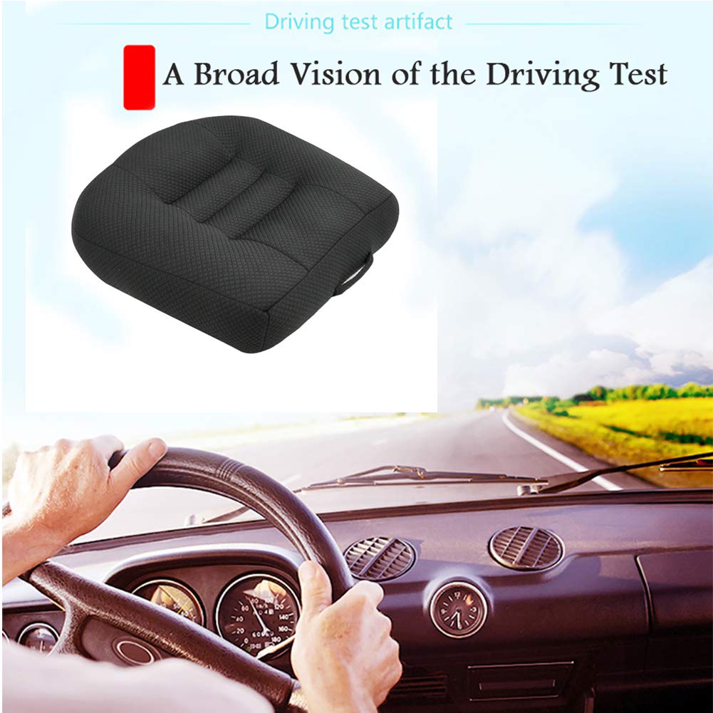 Car Booster Seat Cushion Pure Black U1089