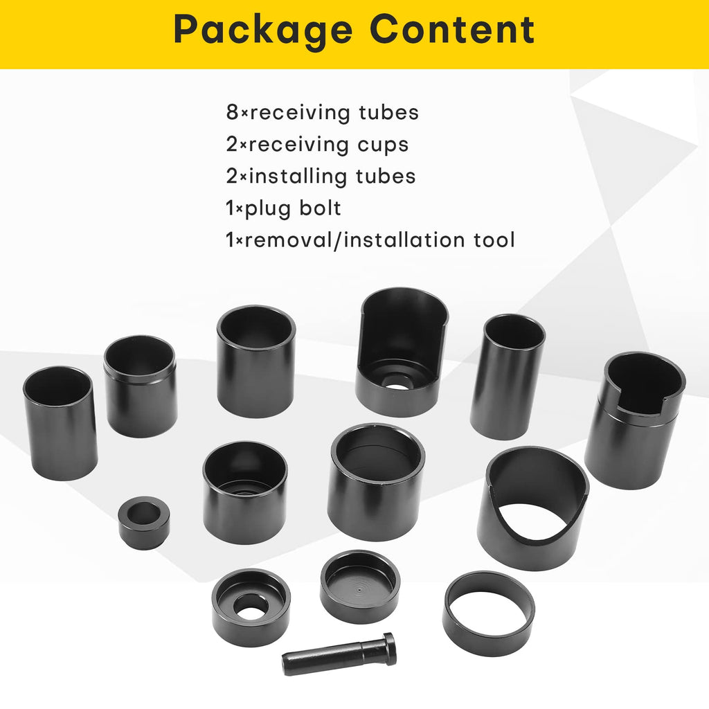14PCS Ball Joint Remover Installer Adapter Tool Set I23263