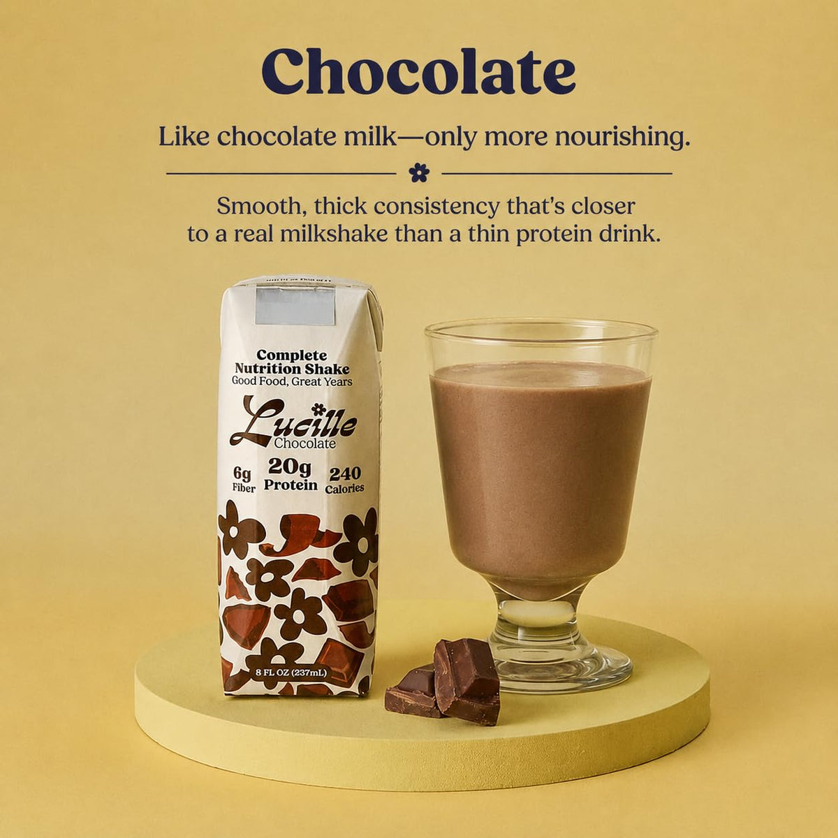 Chocolate Meal Replacement Shake 8 oz 12 Pk T310351