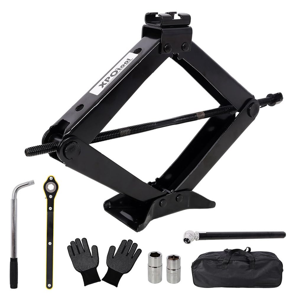 3-Ton Scissor Car Jack Kit with Lug Wrench K2173