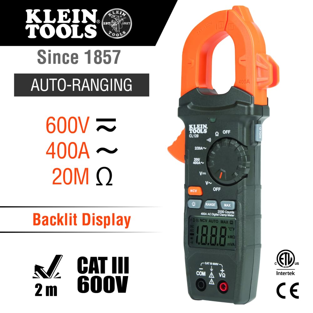 Electrical Voltage Test Kit with Clamp Meter P3576