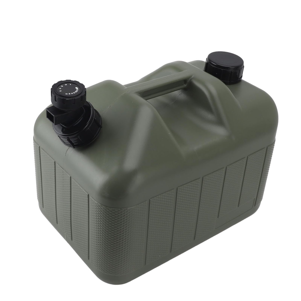 Portable 10L Green Water Storage Jug with Faucet K157870