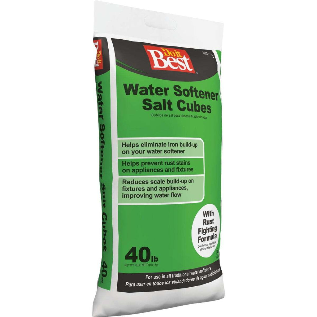 40 Lb. Water Softener Salt Cubes with Rust Remover J4560