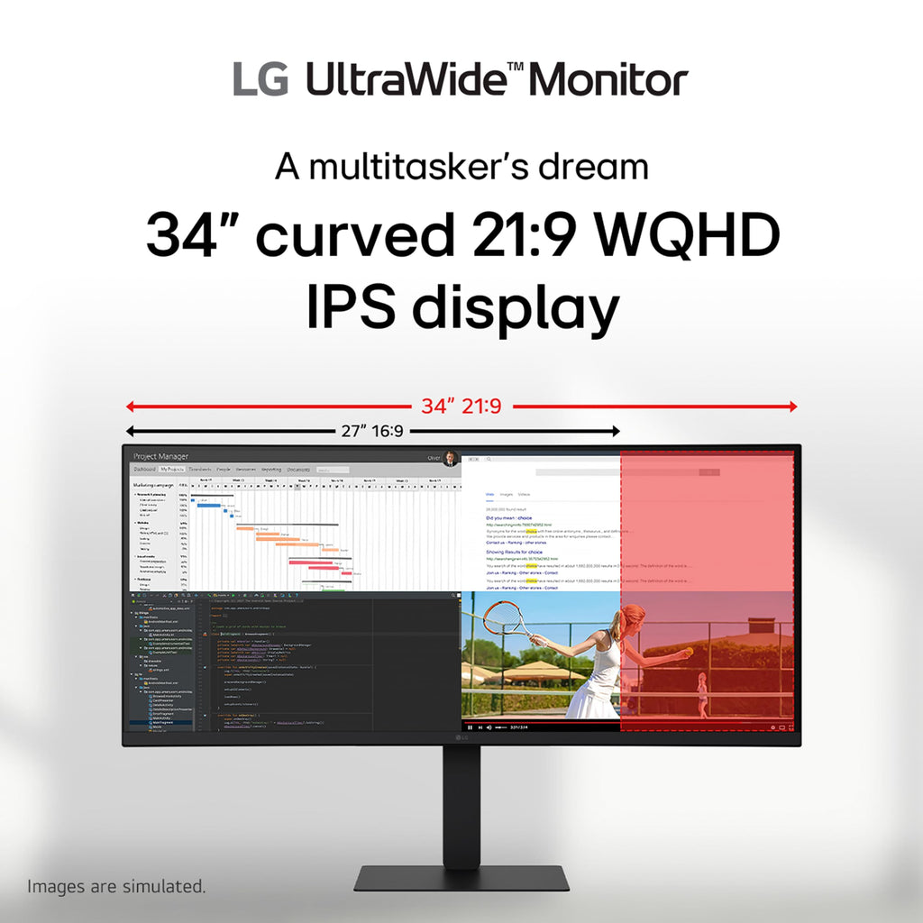 34-inch UltraWide IPS WQHD Curved Monitor X802