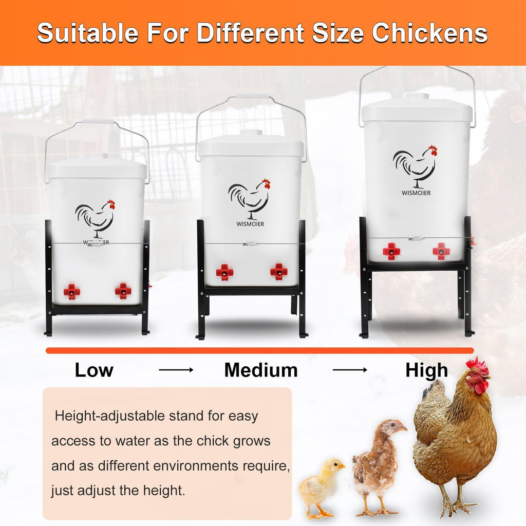 3 Gallon Heated Chicken Waterer Y110149