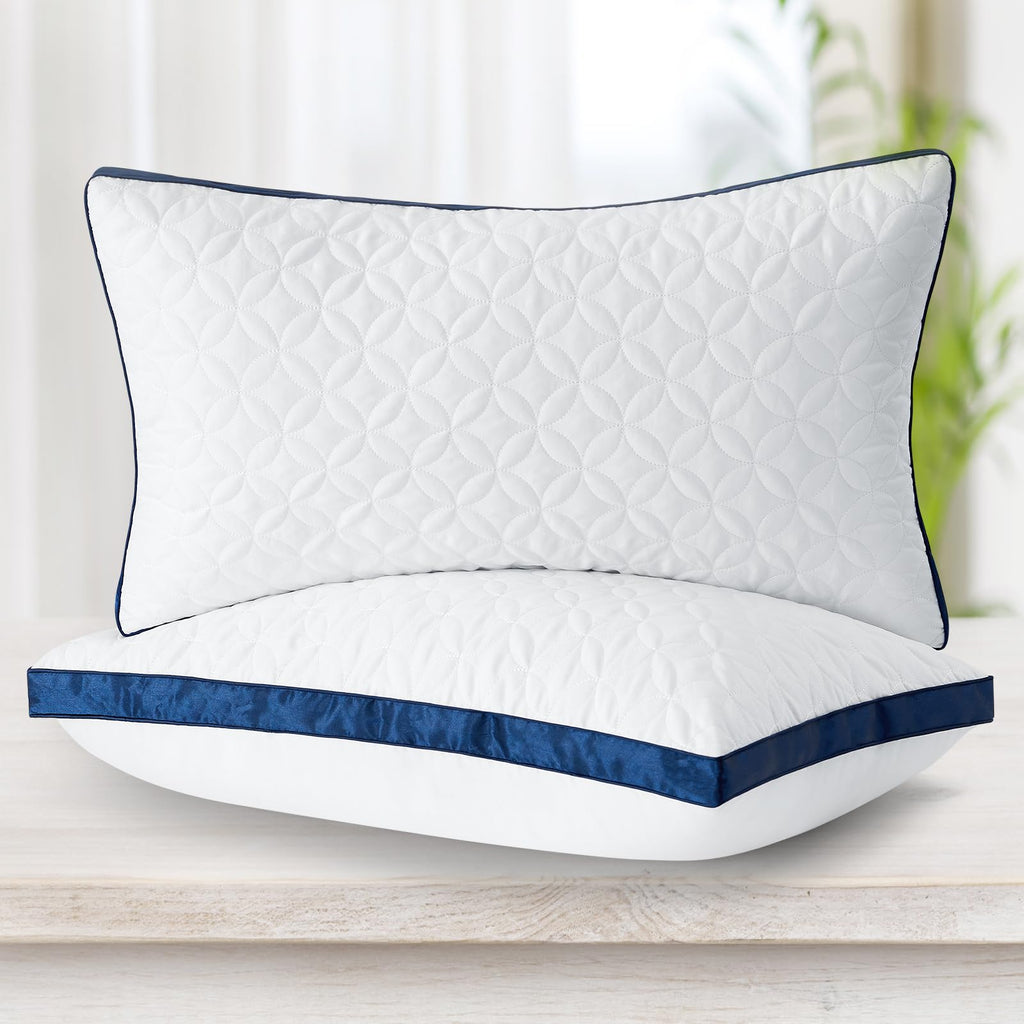 King Size Cooling Bed Pillows Set of 2 Down Alternative D373