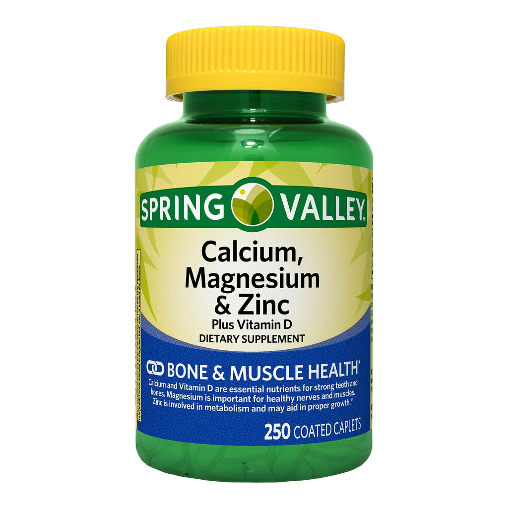 Calcium Magnesium Zinc with D3 Caplets 250ct Y35395