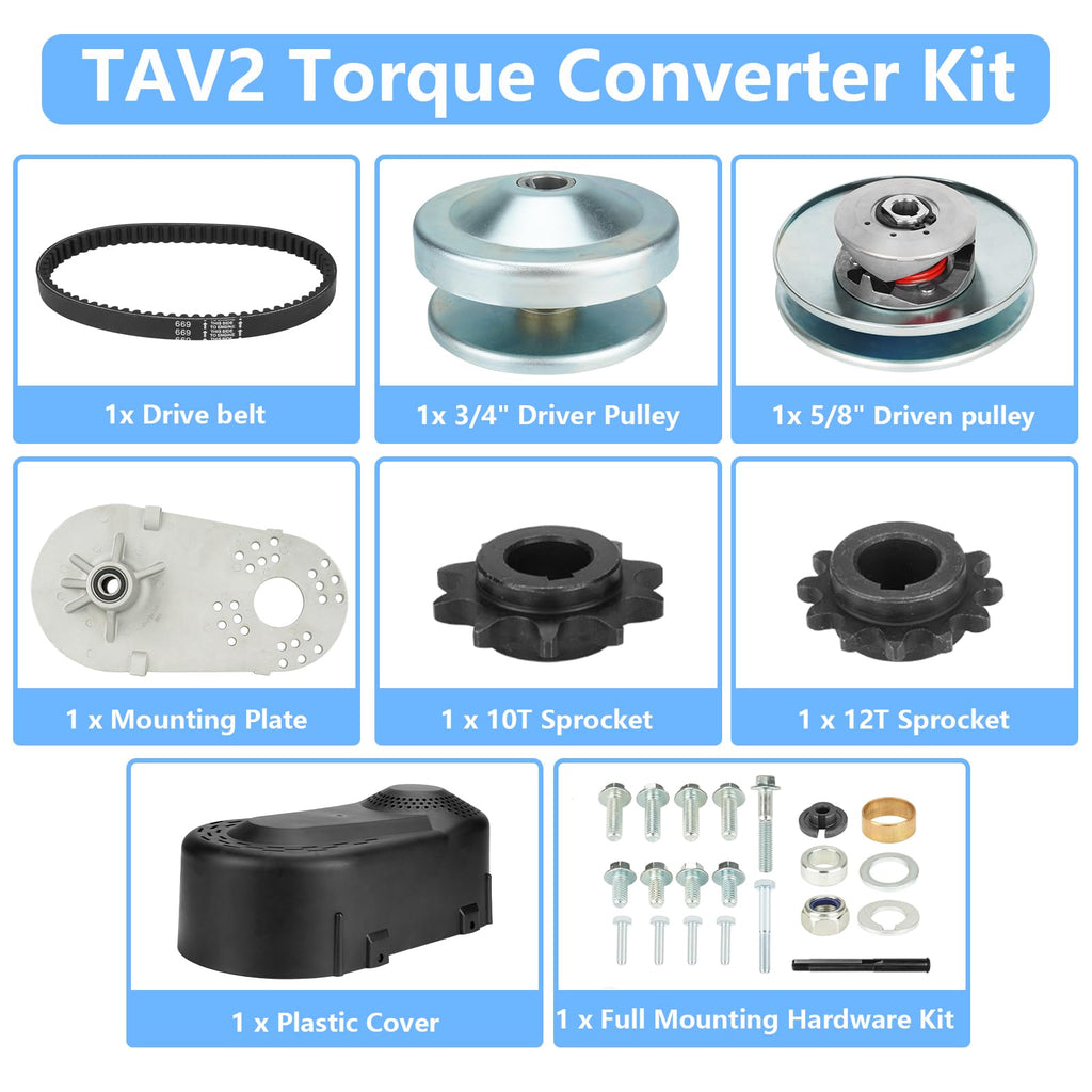 30 Series Torque Converter Go Kart Clutch Y527