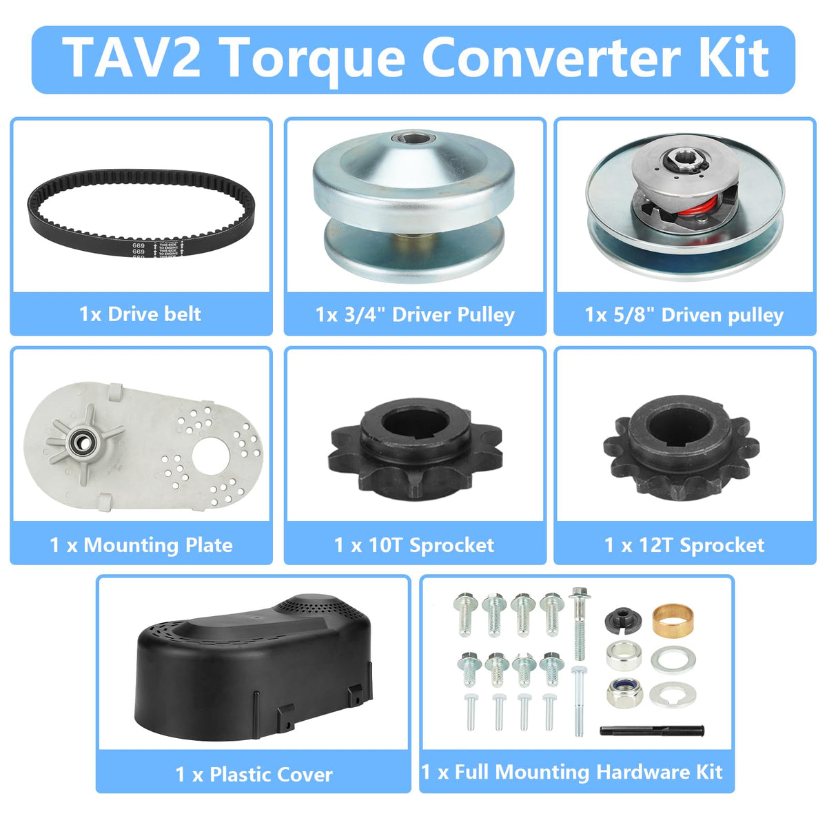 30 Series Torque Converter Go Kart Clutch Y527