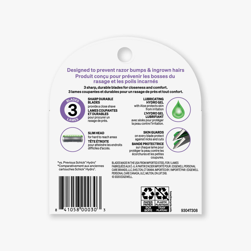 3-Blade Sensitive Razor Refills 5 ct I489931