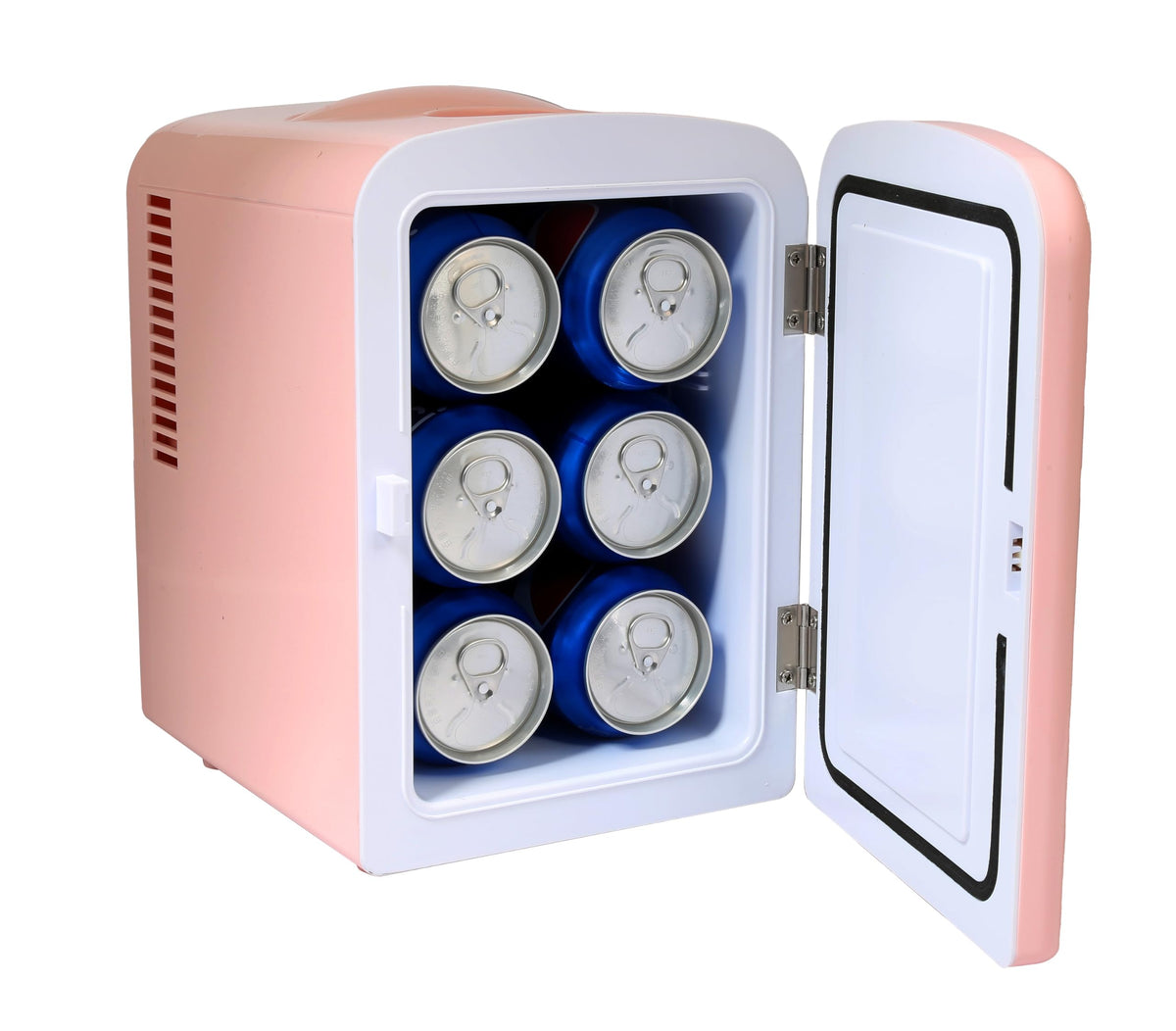 Mini Portable Compact Personal Fridge, 4 Liter Capacity, Pink H939326
