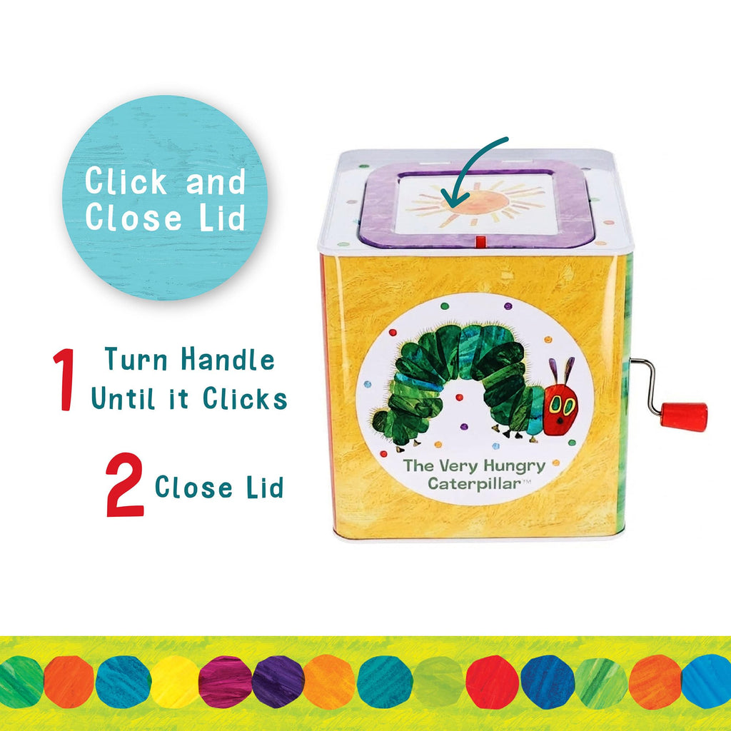 The Very Hungry Caterpillar Jack in the Box Toy P448