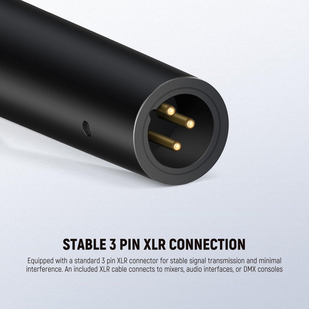 Cardioid Dynamic Microphone with XLR Cable J67067
