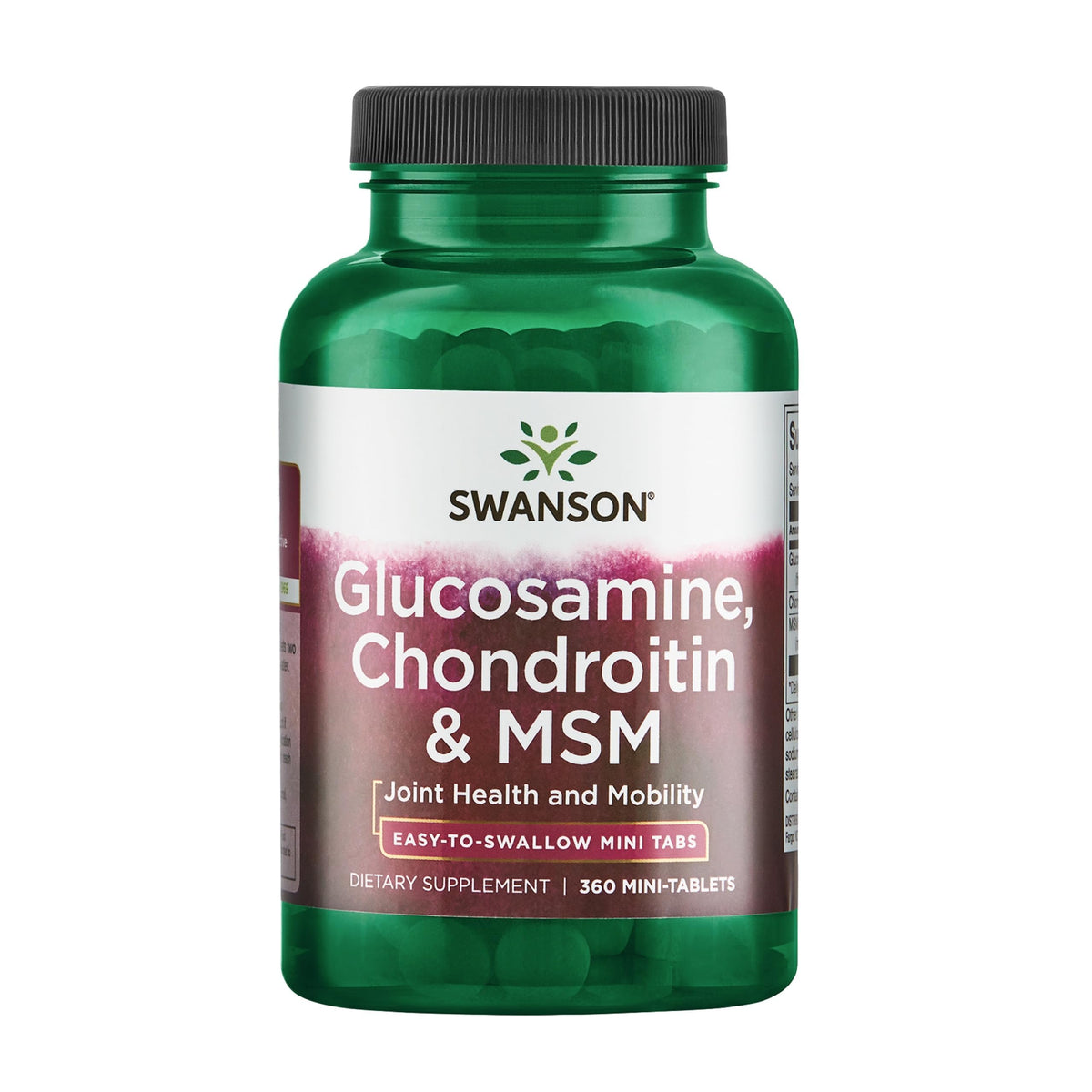 Glucosamine, Chondroitin & MSM 360 Mini-Tablets T75909
