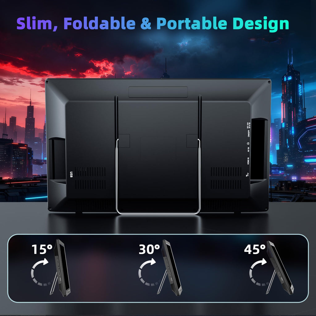 15.6 inch Portable TV with Antenna X994583