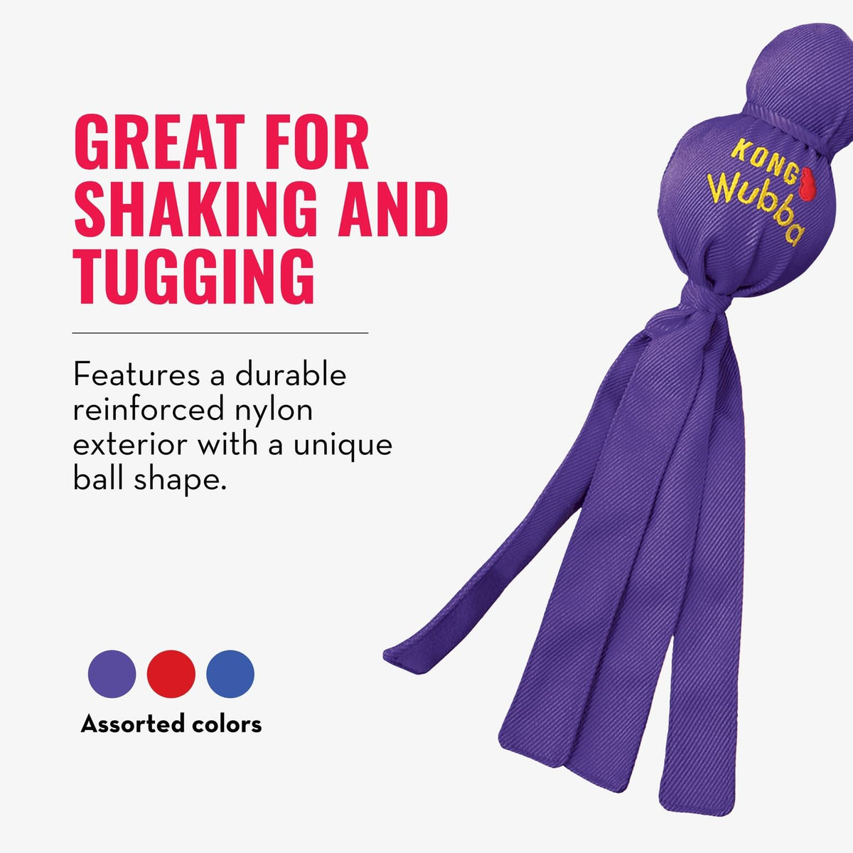 Dog Toy for Tug of War & Fetch, Pack of 2 P615
