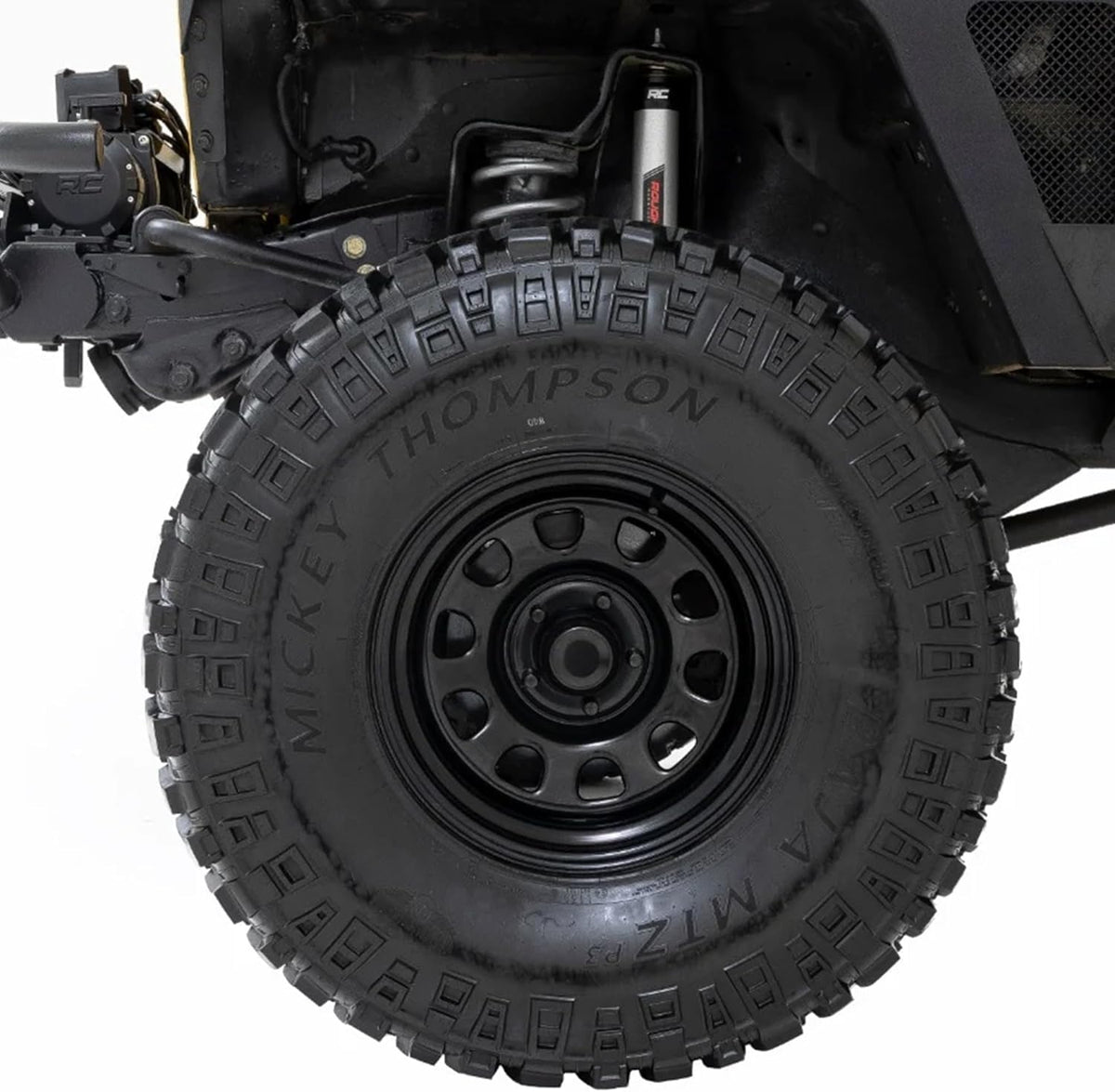 Black Steel Wheel 16x8 5x6.5 Bolt Pattern M2331
