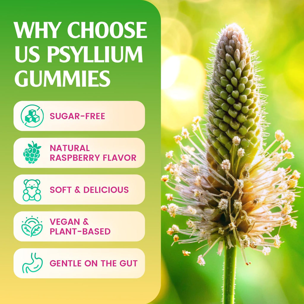 1500mg Psyllium Husk Gummies K48081