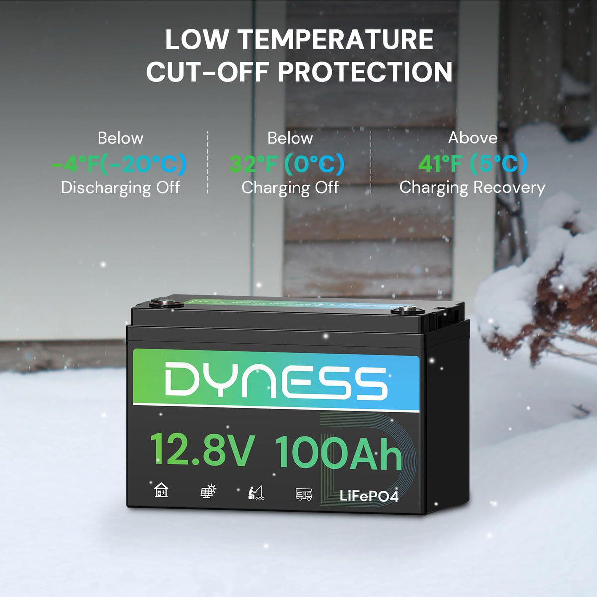12V 100Ah LiFePO4 Lithium Battery 2 Pack Group 31 Y425