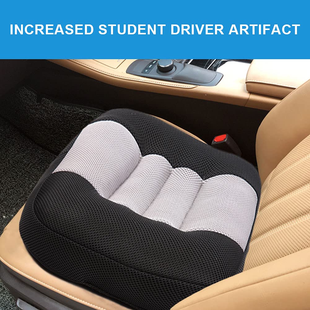 Car Booster Seat Cushion Pure Black U1089