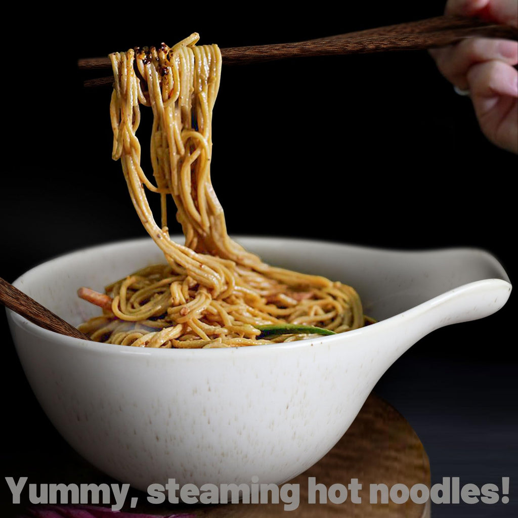 42oz Ceramic Ramen Bowl Set of 4 U167110