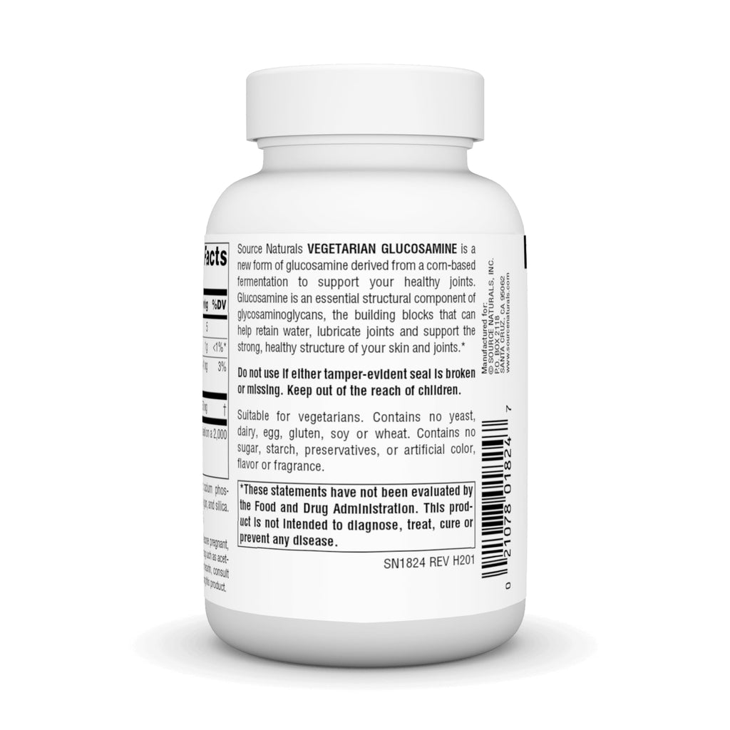 Vegetarian Glucosamine 750 mg 60 Tablets O66774